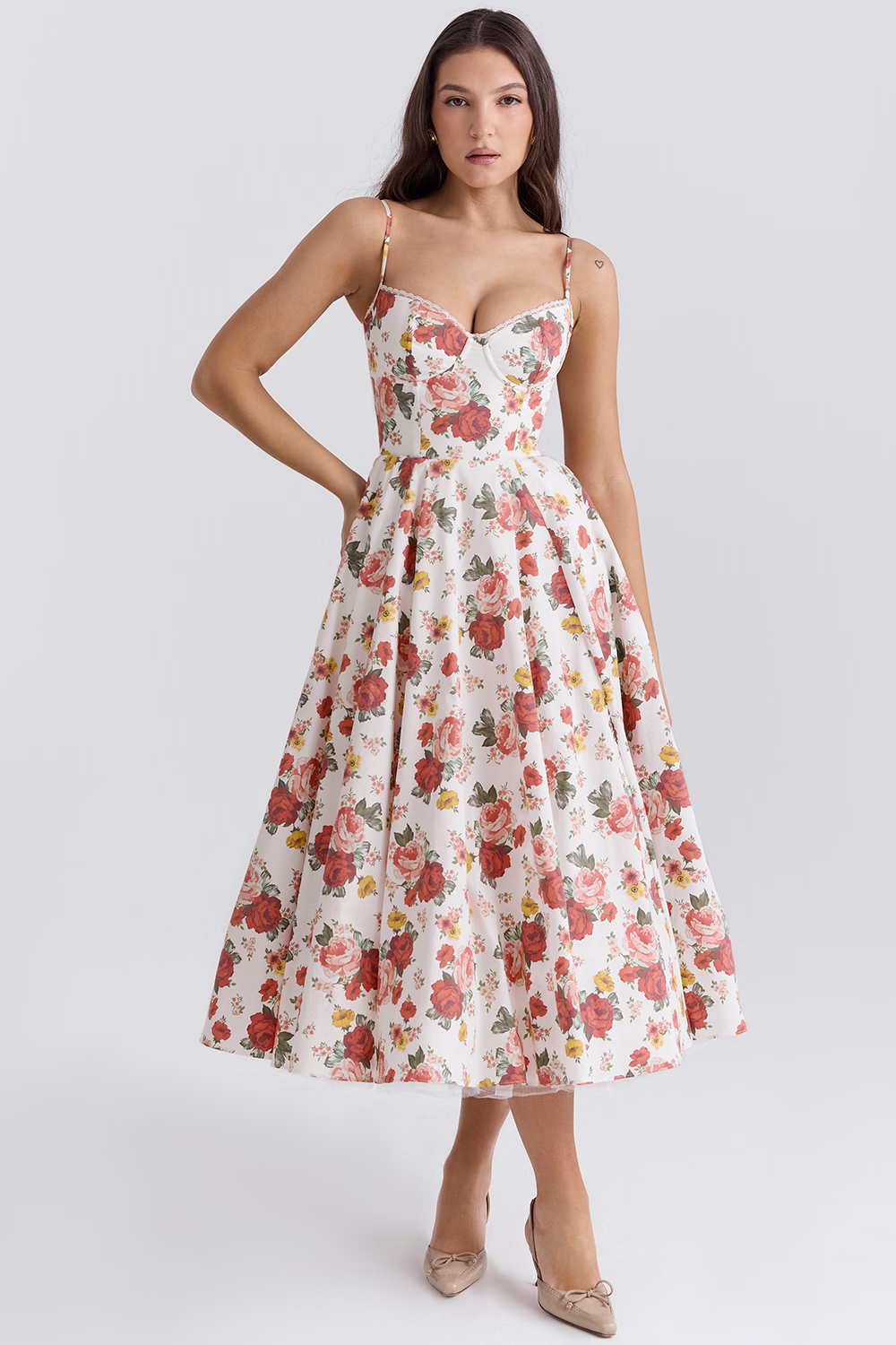 Vestido Midi Modelador Com Forro Modern Wicked - GOLDEN ERA